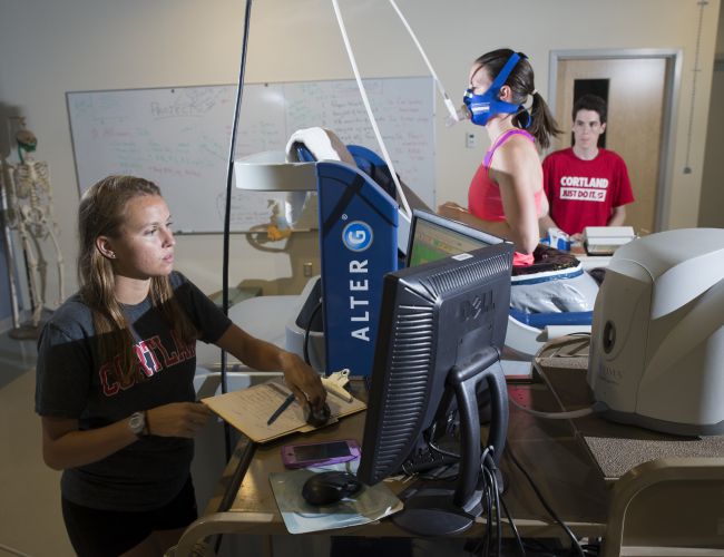 Allison Schumann conducting research