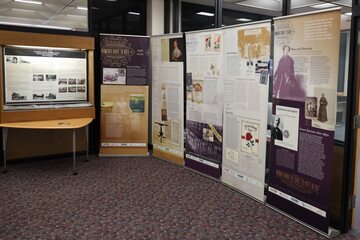 Women’s suffrage exhibit on display