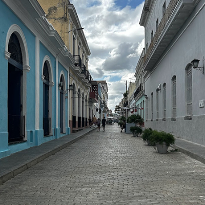 A Cuban street scene