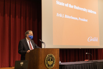 President touts resiliency, looks toward strong fall semester