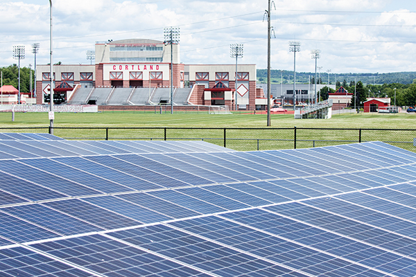 Cortland chosen for green campus partnership grant