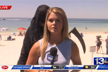 Alumna reporter goes viral