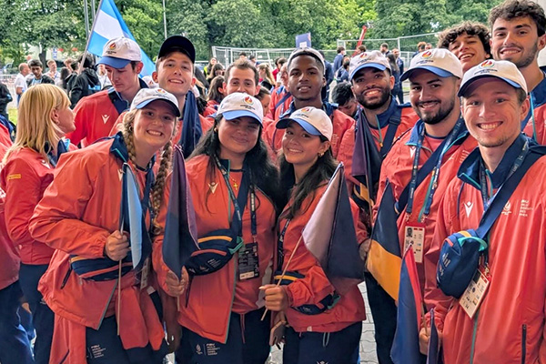 Sport management majors shine on international stage