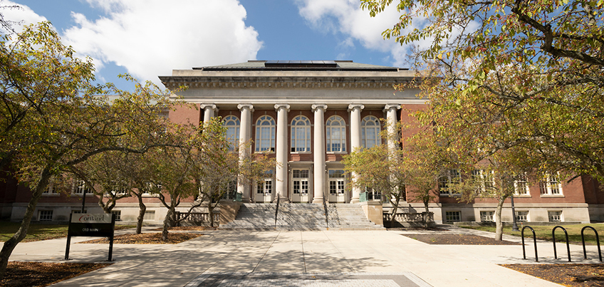 Old Main pictured during the day