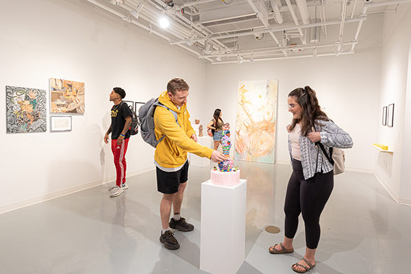 Ceramics exhibition opens Dowd Gallery 2025-26 year