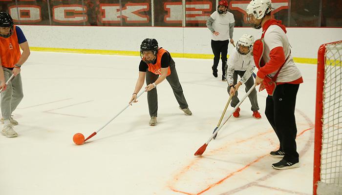 Broomball team