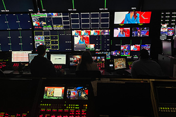 MLB Network Control Room