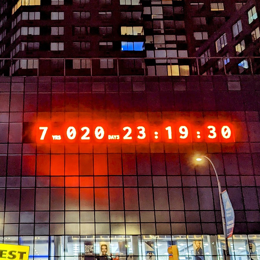 Climate Countdown Clock