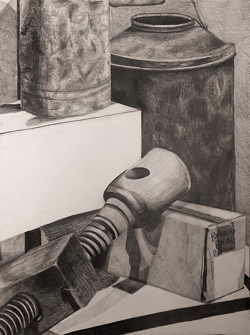 Mallory Green, “Art from Isolation”, Virtual student exhibition, June – August, 2020, Dowd Gallery, SUNY Cortland