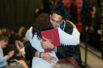 Commencement Hug